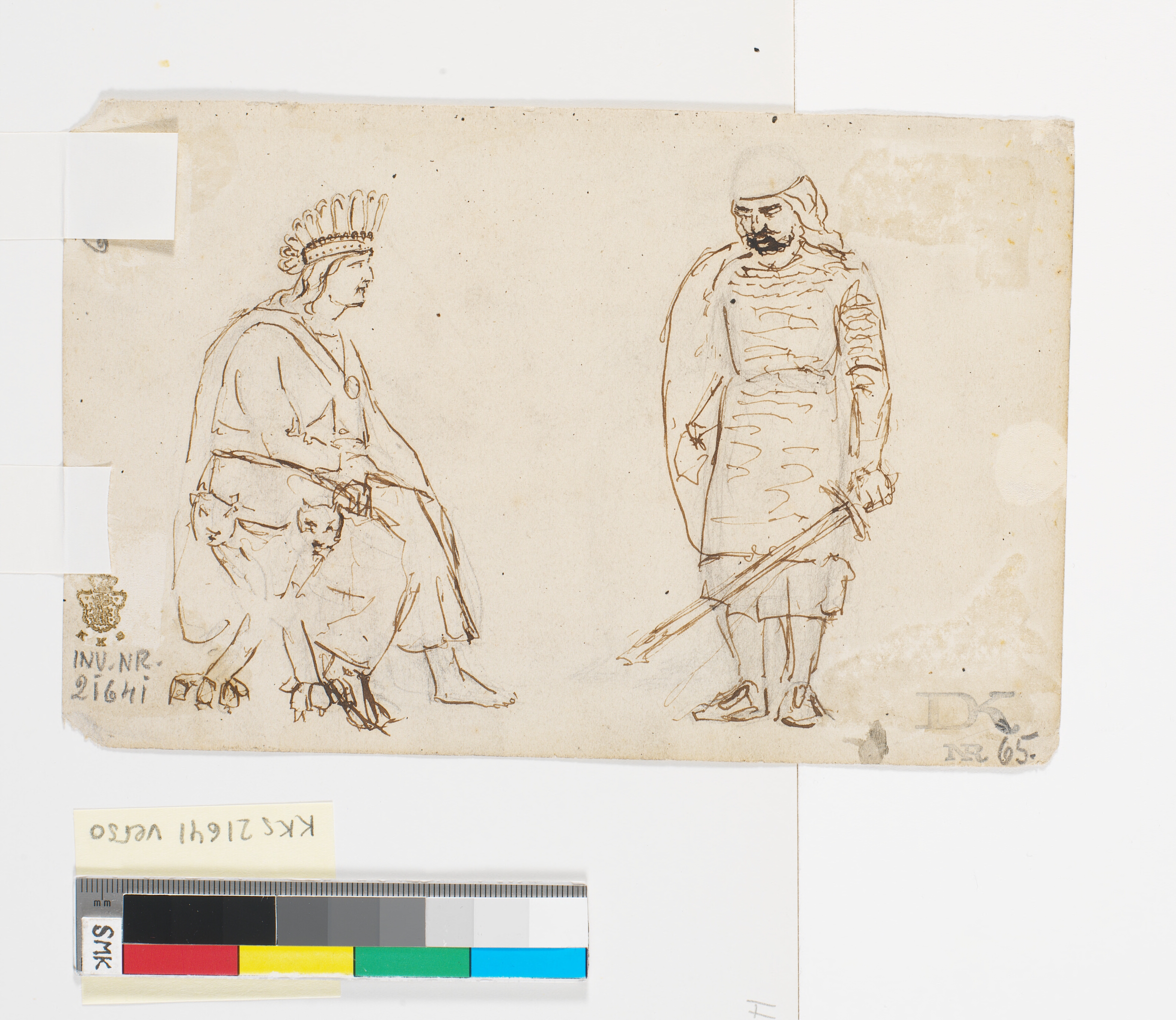 To figurstudier (vikinger?)